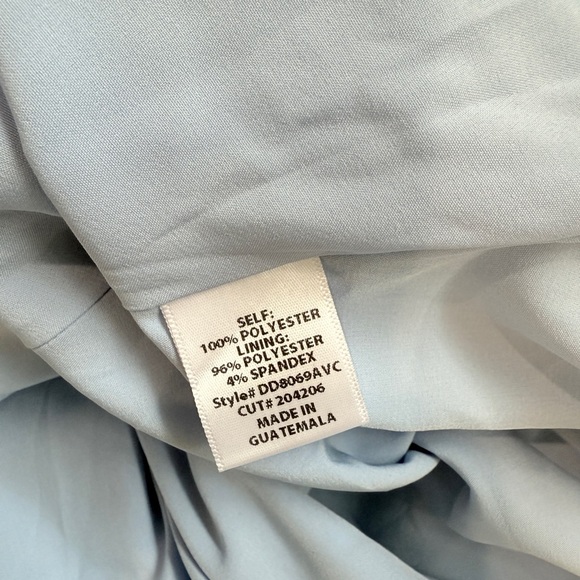 FORE Blue Leaf Print Maxi Lined Dress (S) - Picture 8 of 8